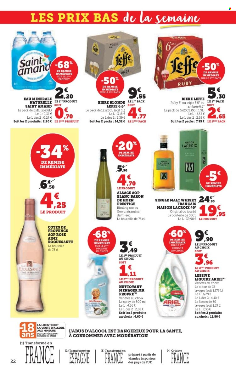 Catalogue SUPER U - 29/04/2025 - 11/05/2025. Page 22