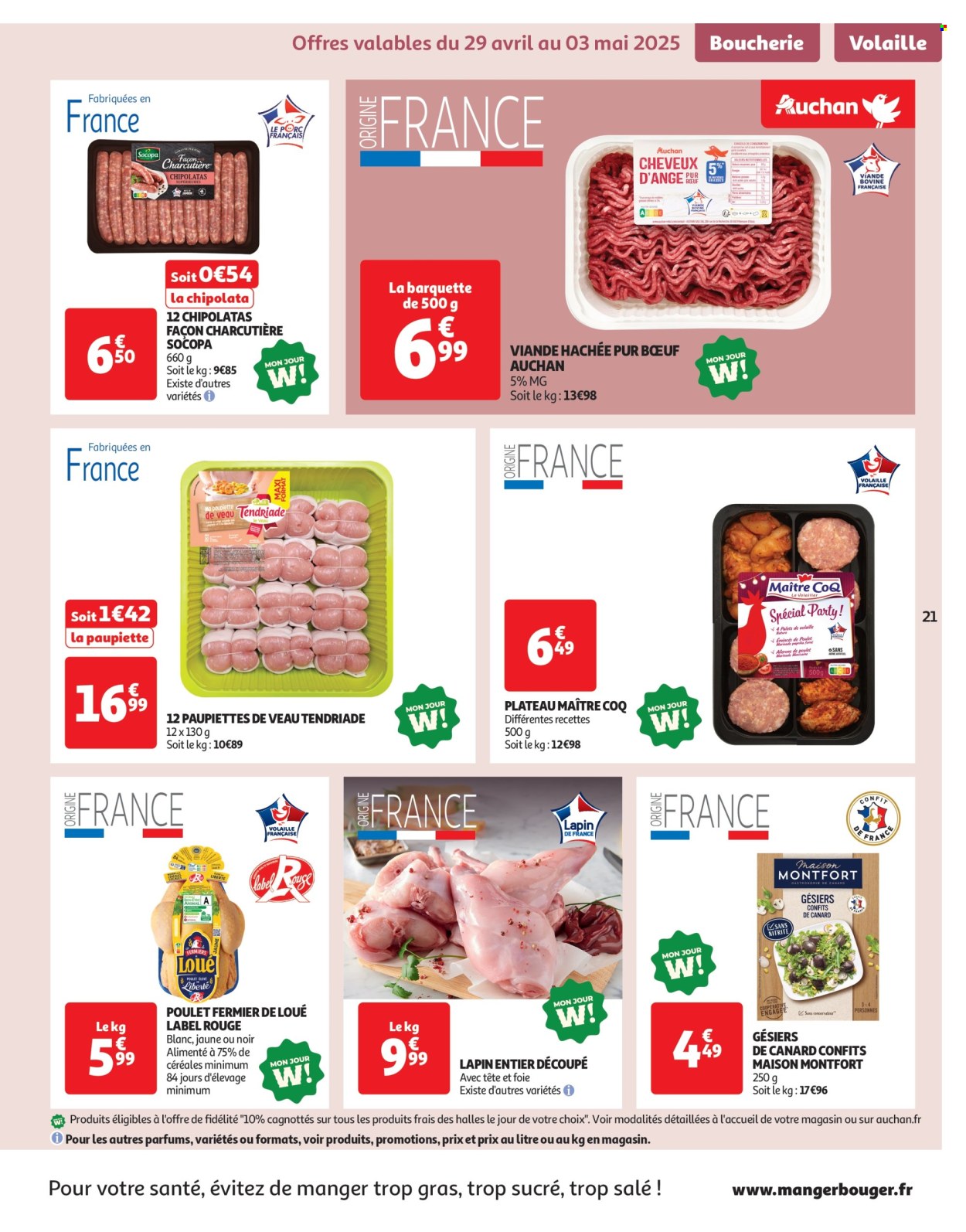 Catalogue Auchan - 29/04/2025 - 11/05/2025. Page 21
