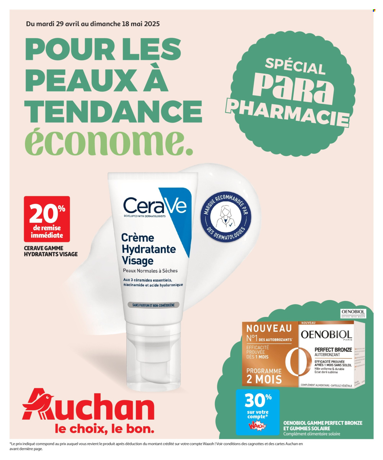 Catalogue Auchan - 29/04/2025 - 18/05/2025. Page 1