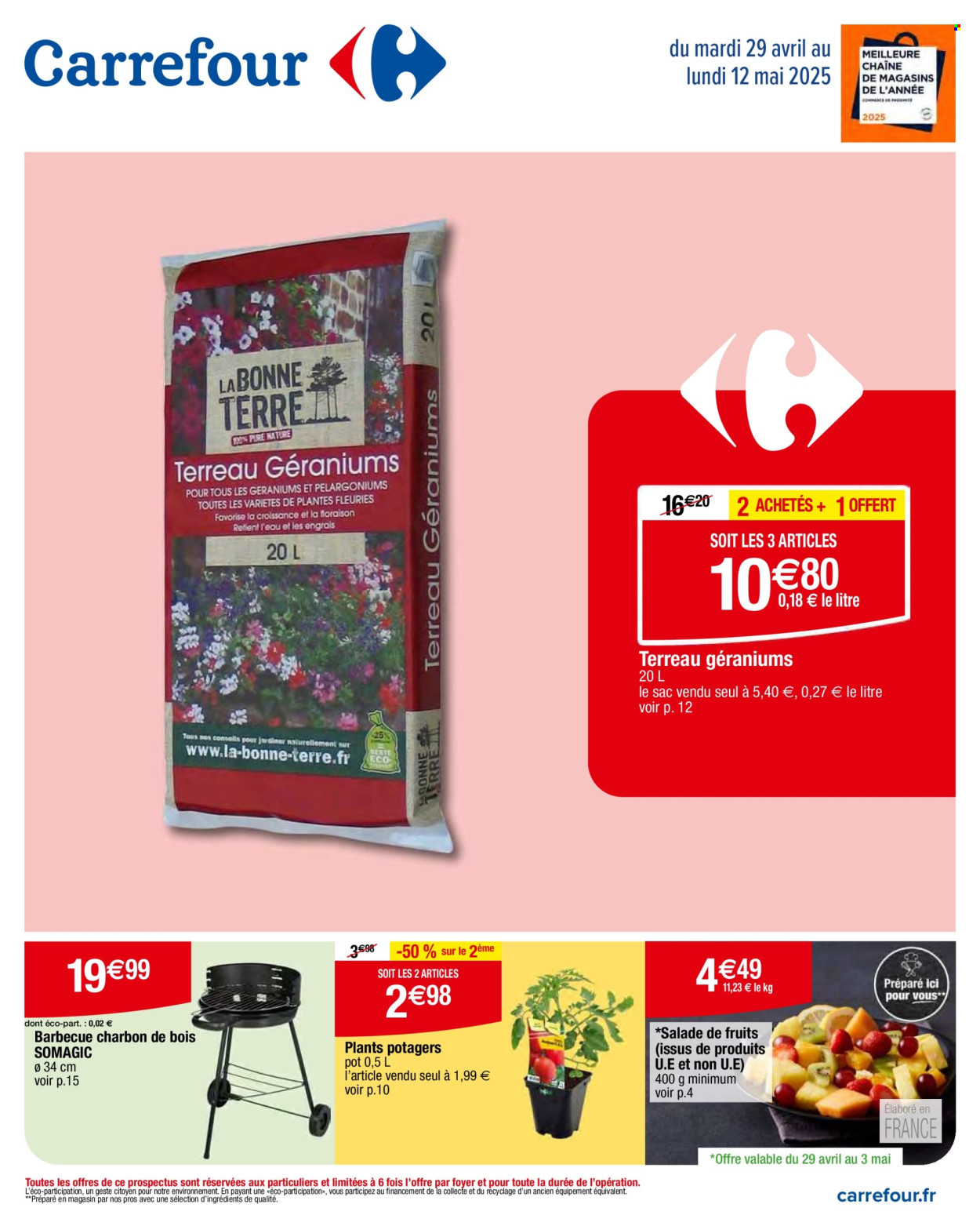 Catalogue Carrefour Hypermarchés - 29/04/2025 - 12/05/2025. Page 1