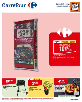 Catalogue Carrefour Hypermarchés - 29/04/2025 - 12/05/2025.