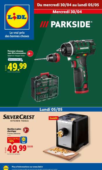 Catalogue Lidl - 30/04/2025 - 05/05/2025.