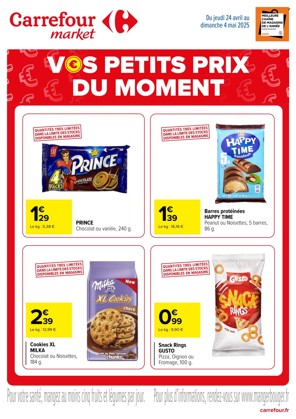 Catalogue Carrefour Market - 24/04/2025 - 04/05/2025. Page 1