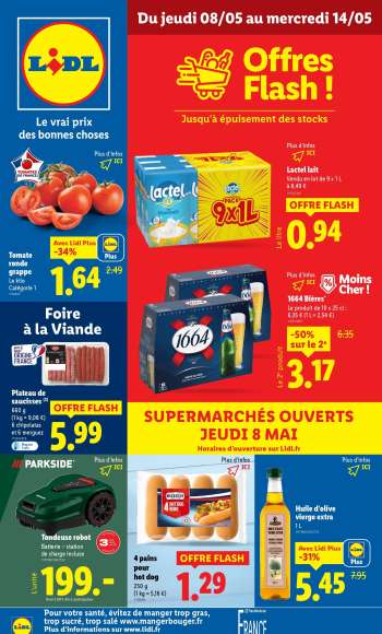 Catalogue Lidl - 08/05/2025 - 14/05/2025.