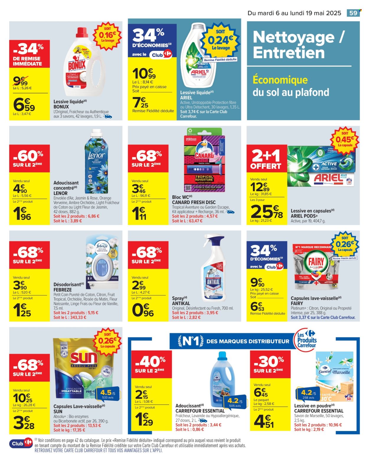 Catalogue Carrefour Hypermarchés - 06/05/2025 - 19/05/2025. Page 61