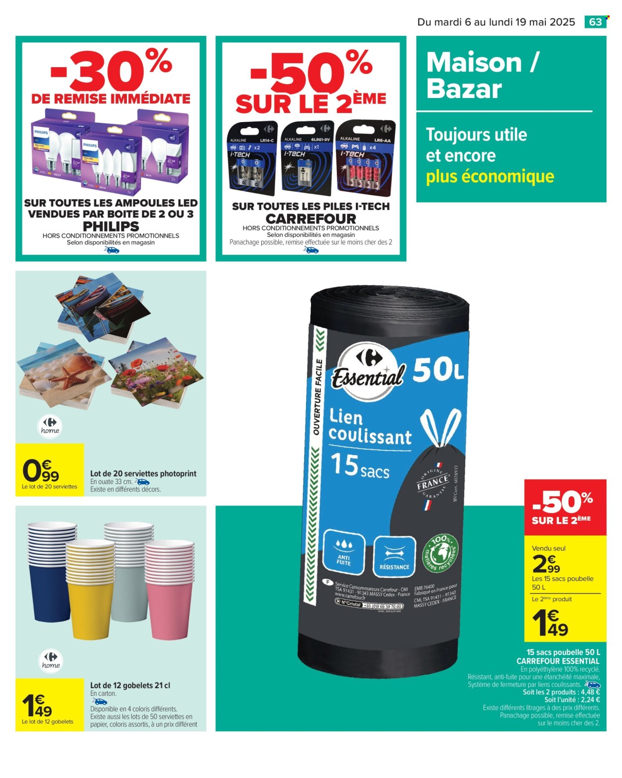 Catalogue Carrefour Hypermarchés - 06/05/2025 - 19/05/2025. Page 65