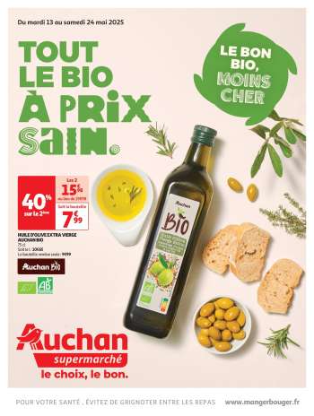 Catalogue Auchan - 13/05/2025 - 24/05/2025.