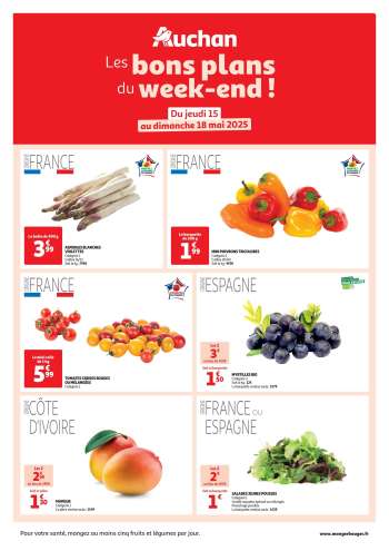 Catalogue Auchan - 15/05/2025 - 18/05/2025.