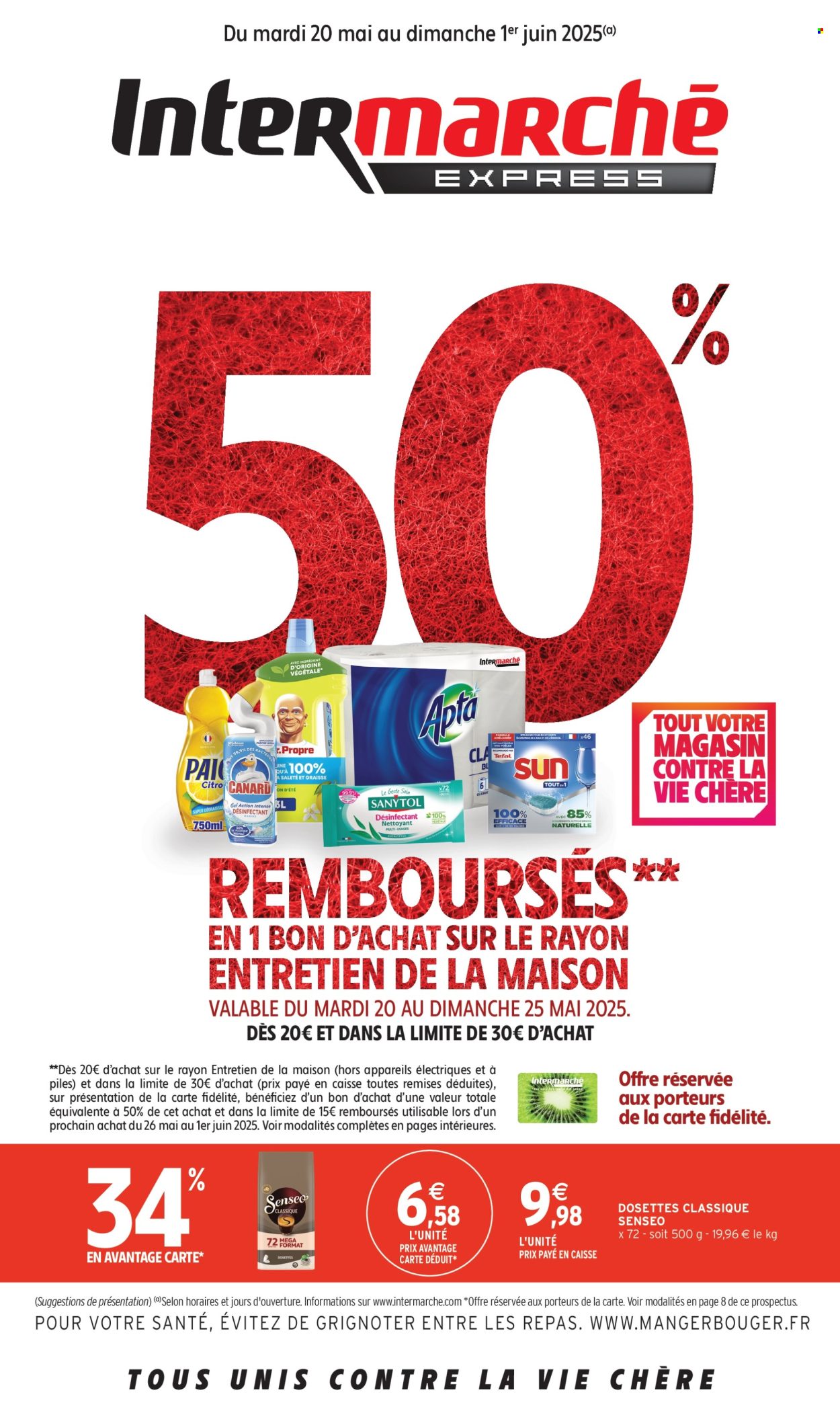 Catalogue Intermarché Express - 20/05/2025 - 01/06/2025. Page 1