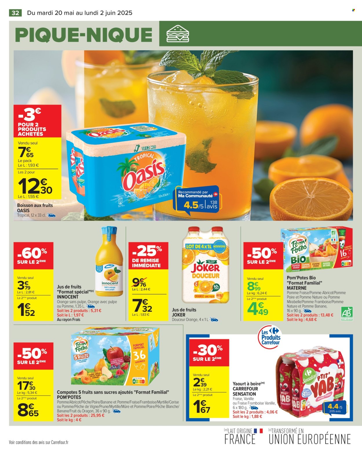 Catalogue Carrefour Hypermarchés - 20/05/2025 - 02/06/2025. Page 34