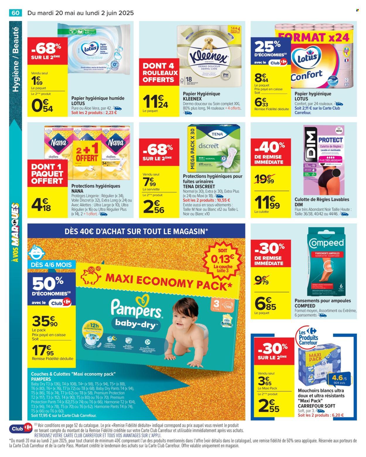 Catalogue Carrefour Hypermarchés - 20/05/2025 - 02/06/2025. Page 62