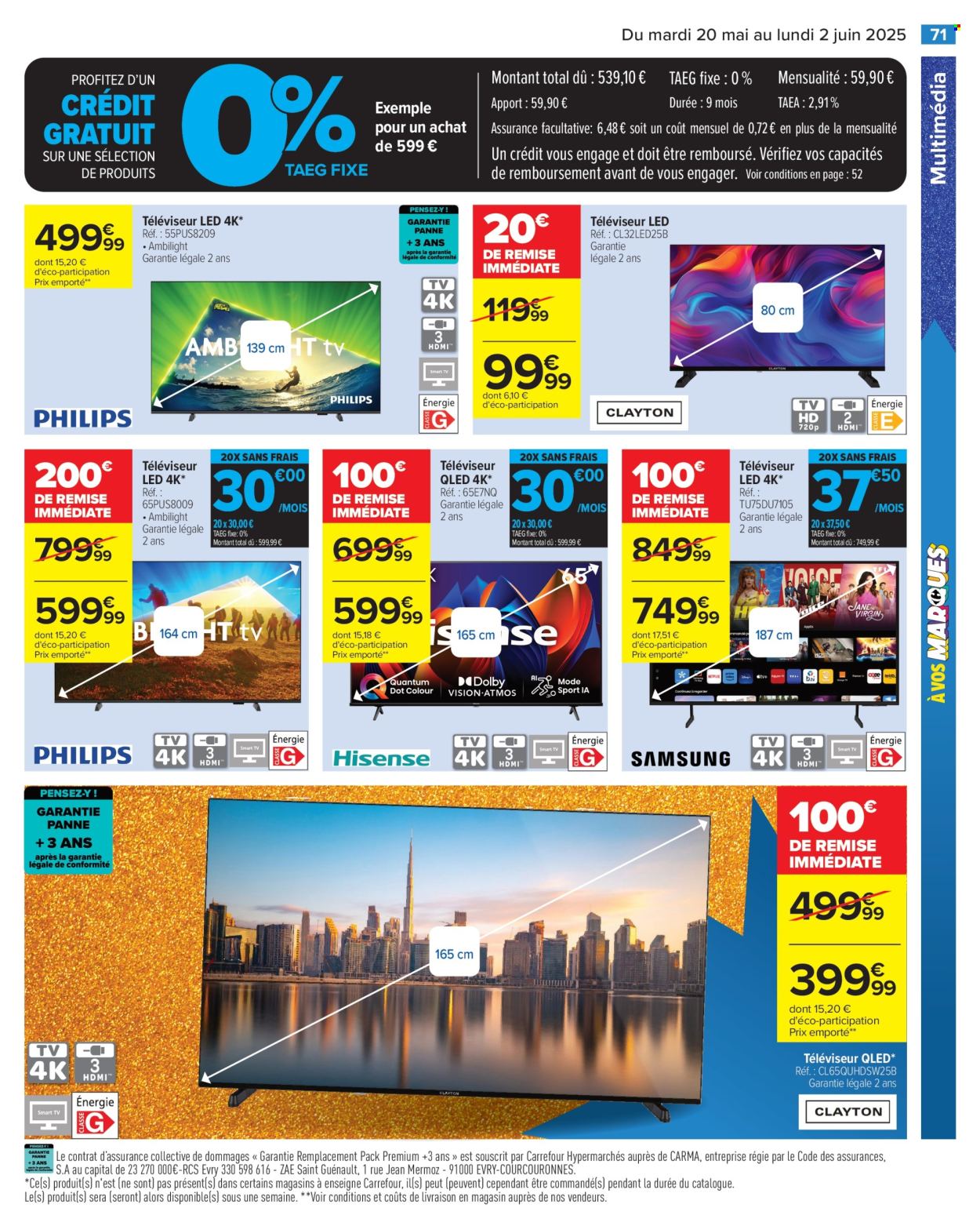 Catalogue Carrefour Hypermarchés - 20/05/2025 - 02/06/2025. Page 73