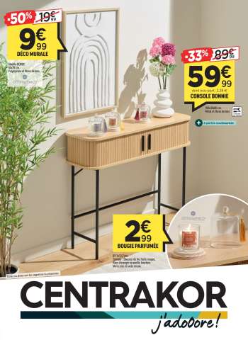 Catalogue Centrakor - 19/05/2025 - 01/06/2025.