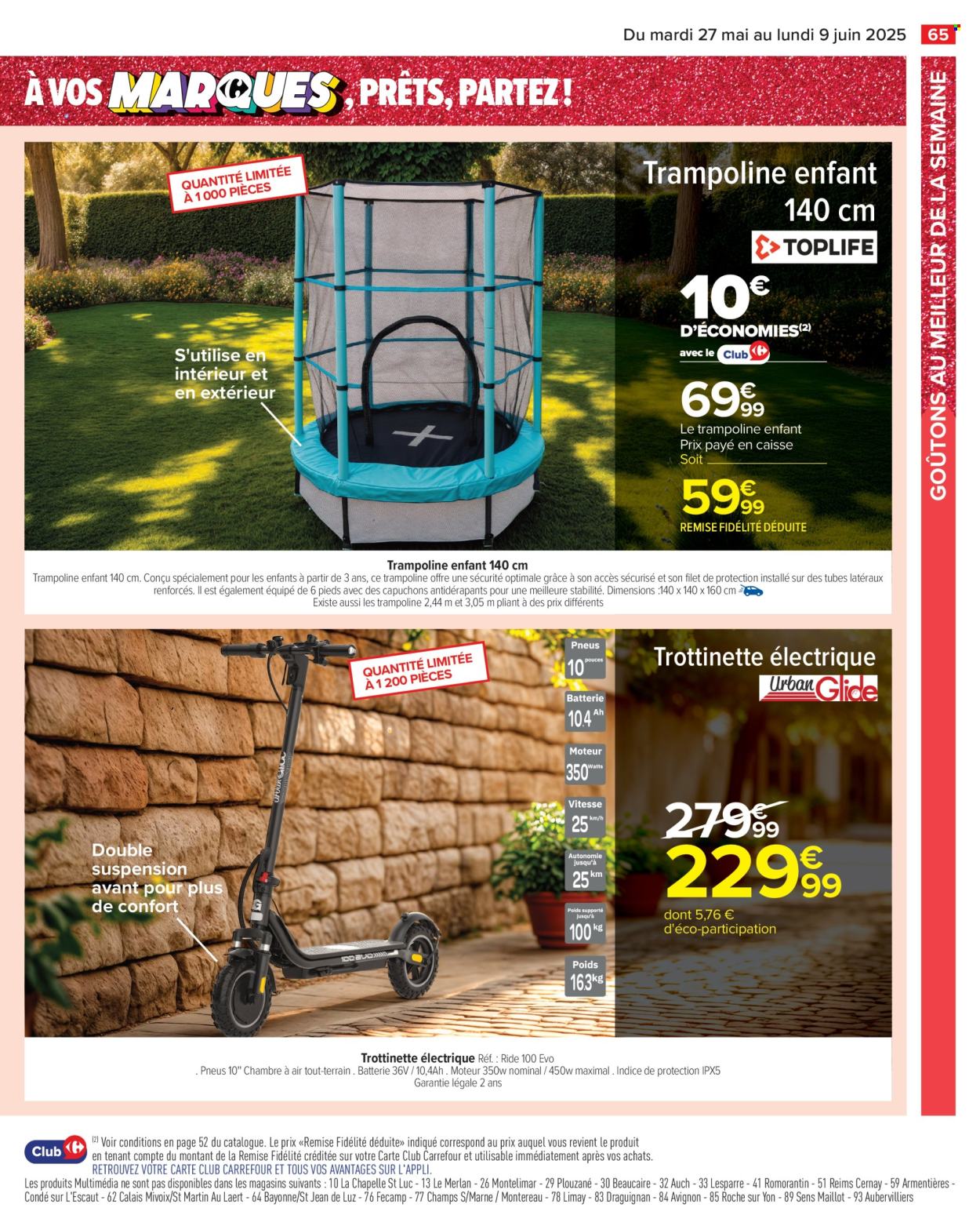 Catalogue Carrefour Hypermarchés - 27/05/2025 - 09/06/2025. Page 67