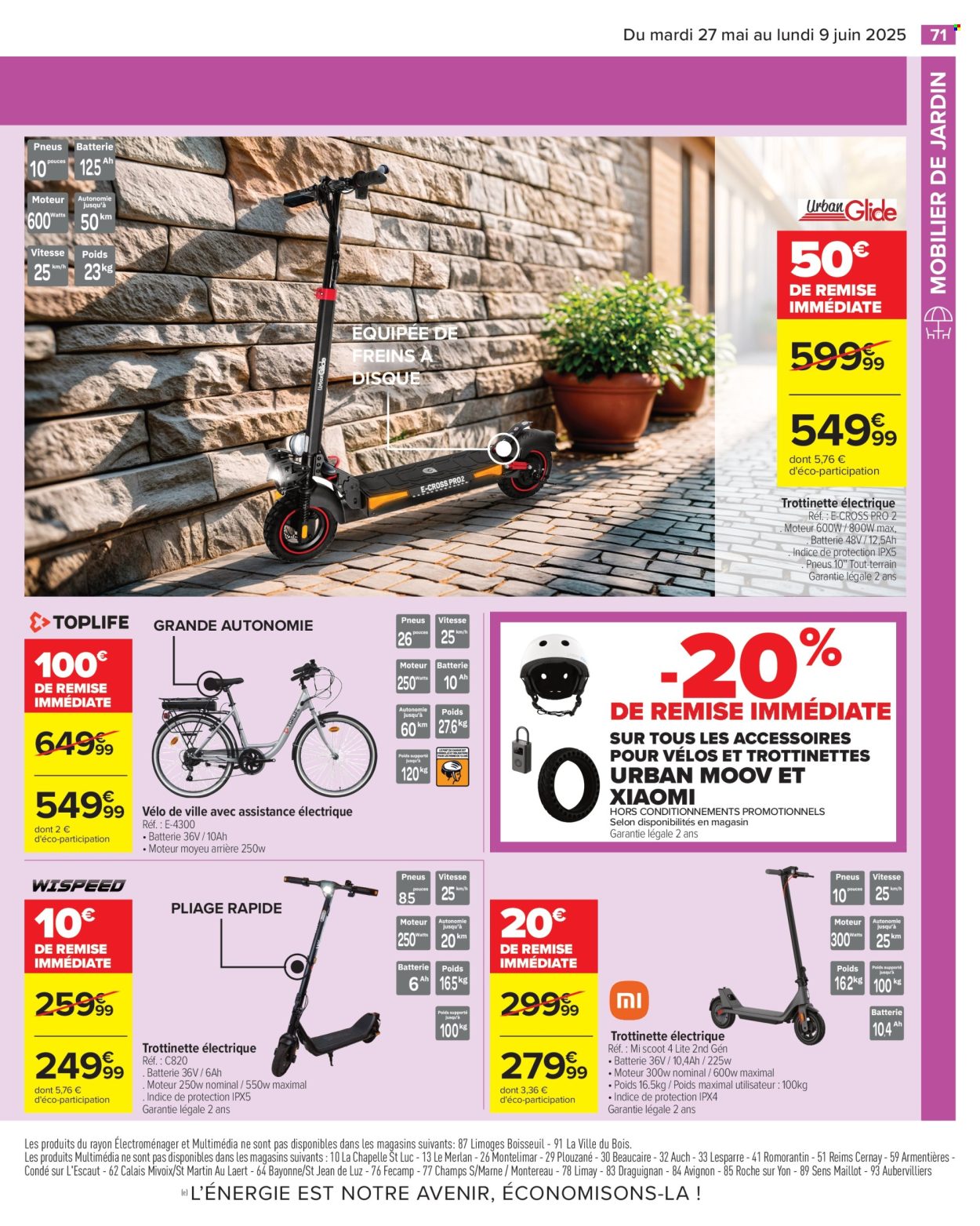 Catalogue Carrefour Hypermarchés - 27/05/2025 - 09/06/2025. Page 73