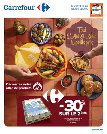 Catalogue Carrefour Hypermarchés - 30/05/2025 - 09/06/2025.