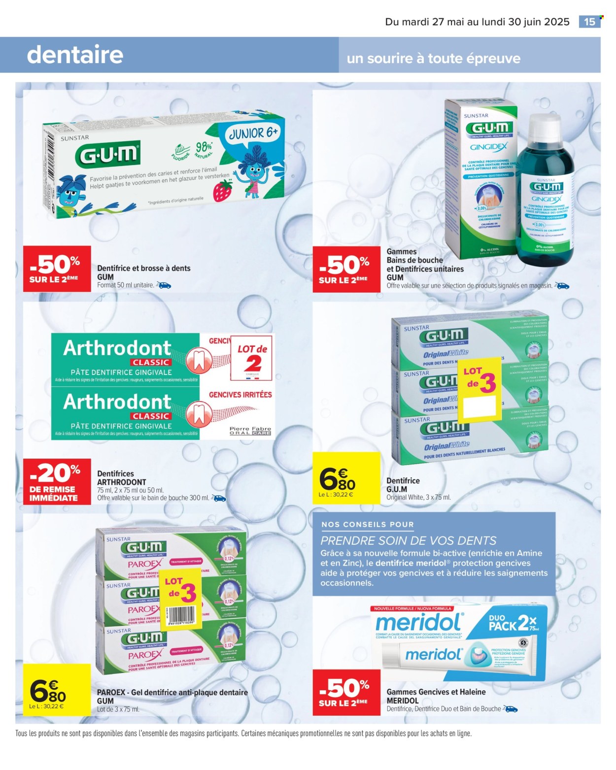 Catalogue Carrefour Hypermarchés - 27/05/2025 - 30/06/2025. Page 15
