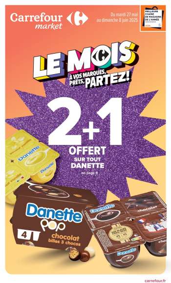 Catalogue Carrefour Market - 27/05/2025 - 08/06/2025.