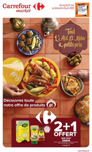Catalogue Carrefour Market - 27/05/2025 - 08/06/2025.