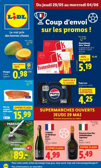 Catalogue Lidl - 29/05/2025 - 04/06/2025.