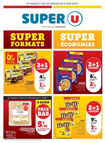 Catalogue SUPER U - 27/05/2025 - 08/06/2025.