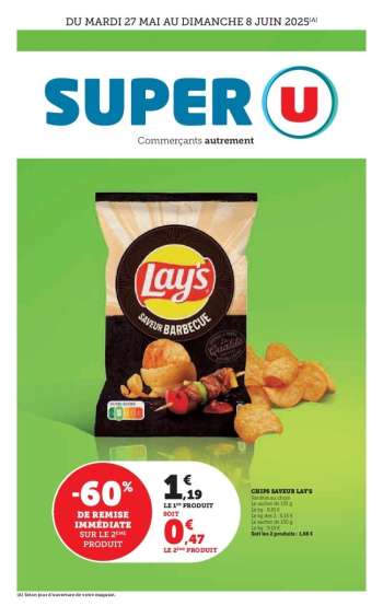Catalogue SUPER U - 27/05/2025 - 08/06/2025.