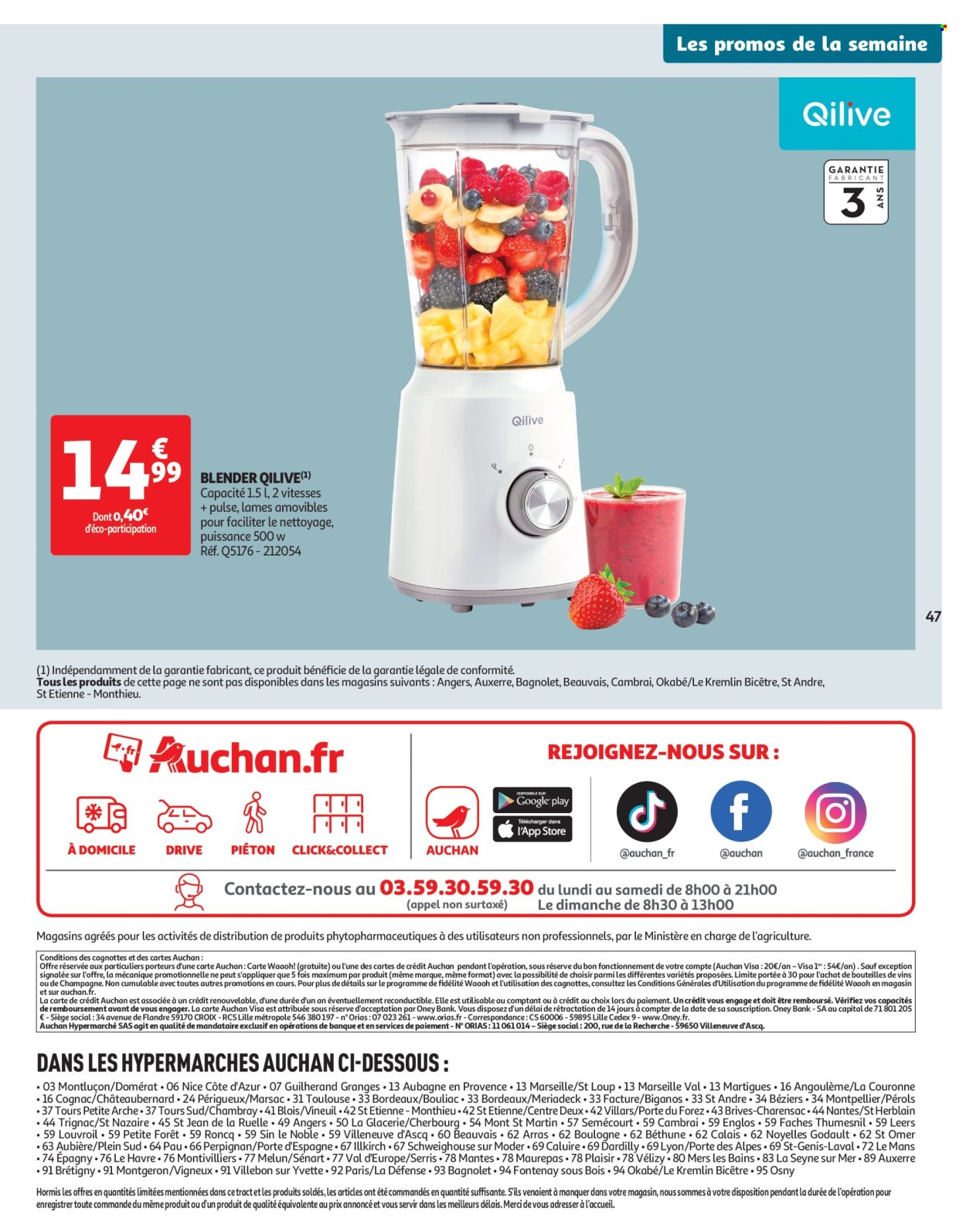 Catalogue Auchan - 27/05/2025 - 09/06/2025. Page 47