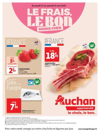 Catalogue Auchan - 27/05/2025 - 31/05/2025.