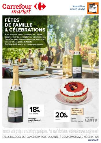 Catalogue Carrefour Market - 27/05/2025 - 09/06/2025.