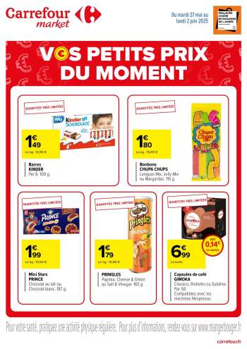 Catalogue Carrefour Market - 27/05/2025 - 02/06/2025.
