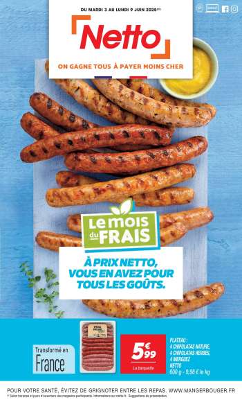 Catalogue Netto - 03/06/2025 - 09/06/2025.