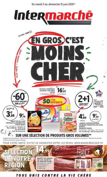 Catalogue Intermarché Super - 03/06/2025 - 15/06/2025.