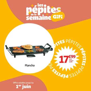 Catalogue GiFi - 28/05/2025 - 01/06/2025.