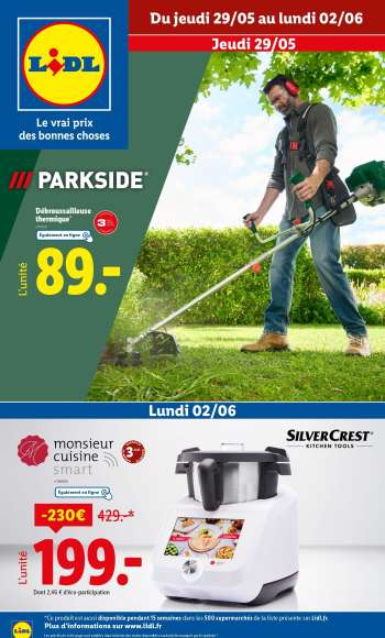 Catalogue Lidl - 29/05/2025 - 02/06/2025.