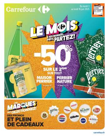 Catalogue Carrefour Hypermarchés - 03/06/2025 - 16/06/2025.