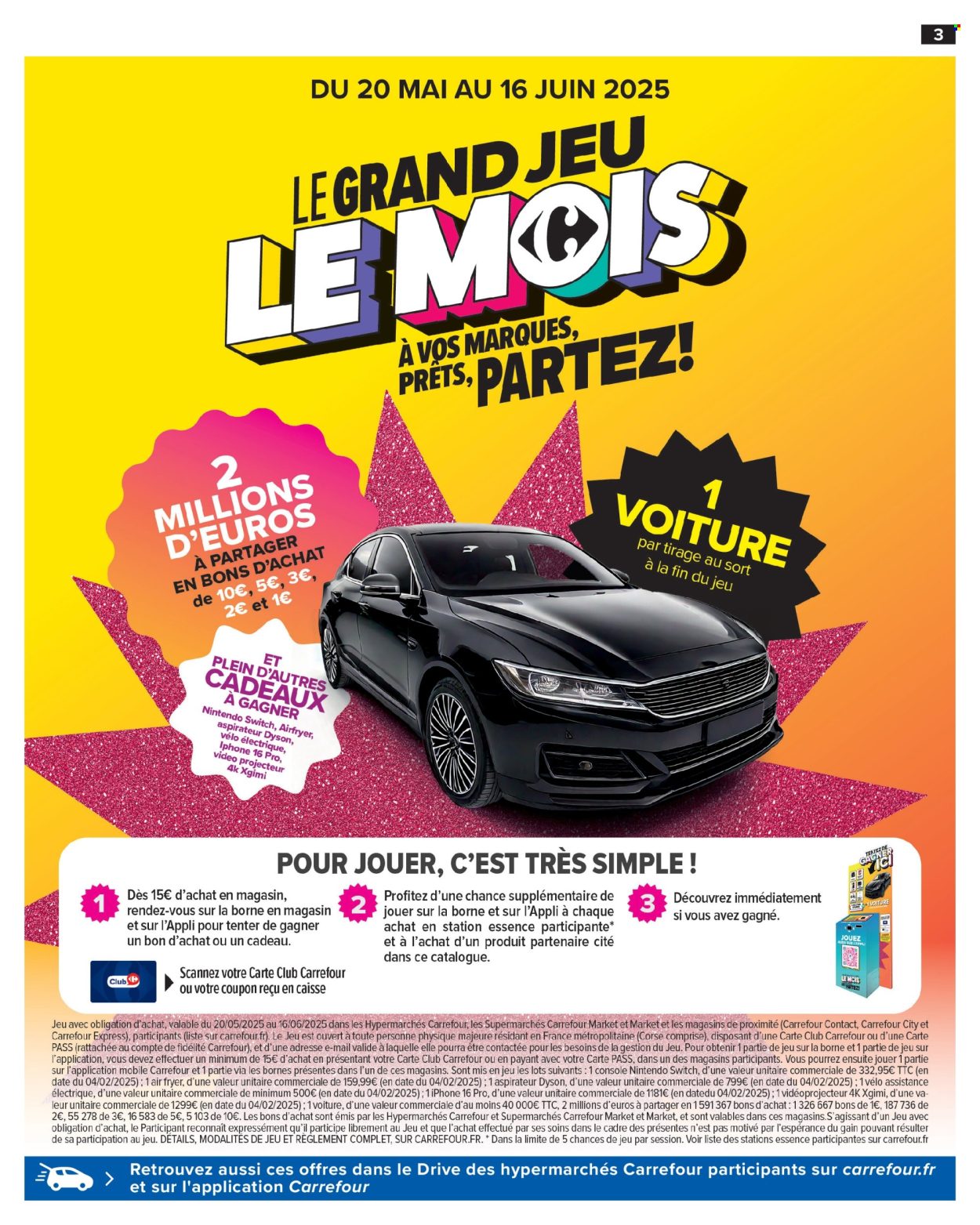 Catalogue Carrefour Hypermarchés - 03/06/2025 - 16/06/2025. Page 5