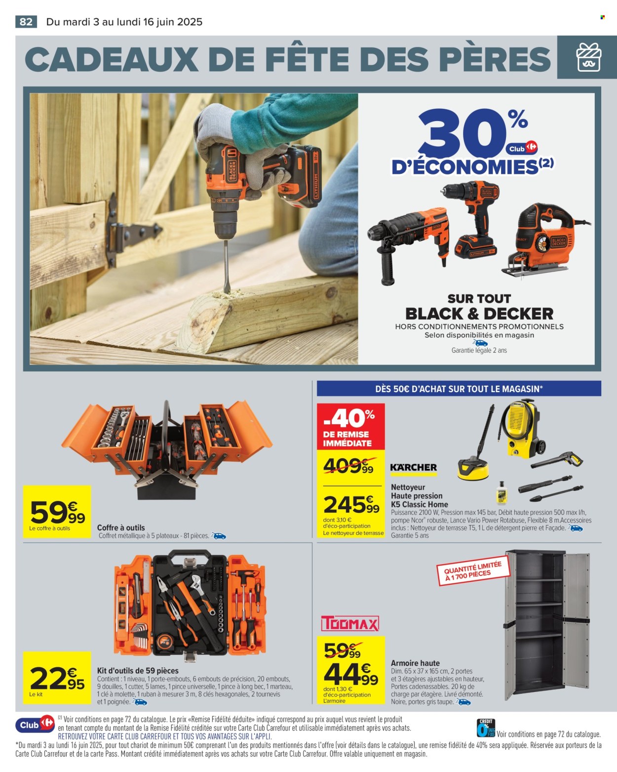 Catalogue Carrefour Hypermarchés - 03/06/2025 - 16/06/2025. Page 84