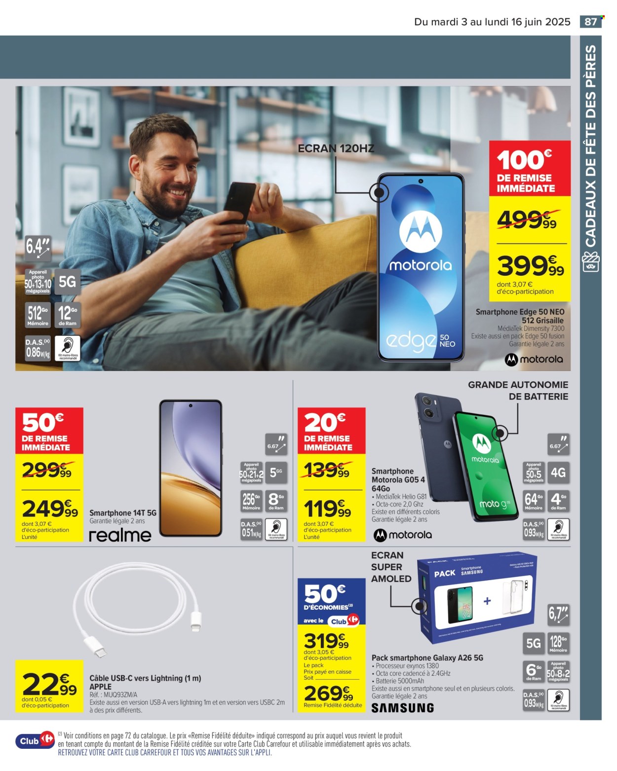 Catalogue Carrefour Hypermarchés - 03/06/2025 - 16/06/2025. Page 89
