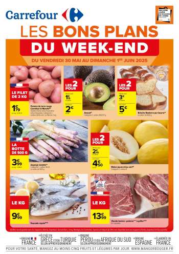 Catalogue Carrefour Hypermarchés - 30/05/2025 - 01/06/2025.