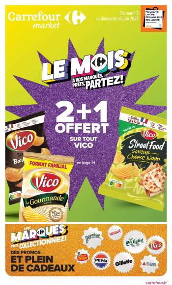 Catalogue Carrefour Market - 03/06/2025 - 15/06/2025.