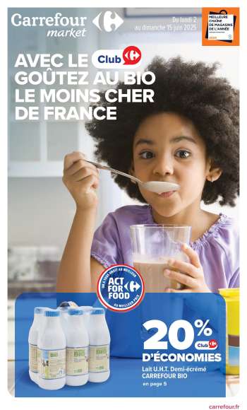 Catalogue Carrefour Market - 02/06/2025 - 15/06/2025.