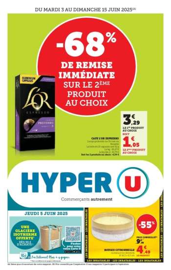 Catalogue HYPER U - 03/06/2025 - 15/06/2025.