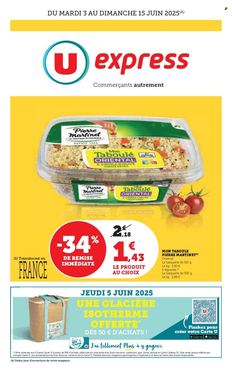 Catalogue U express - 03/06/2025 - 15/06/2025. Page 1