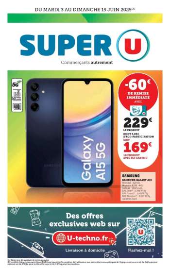 Catalogue SUPER U - 03/06/2025 - 15/06/2025.
