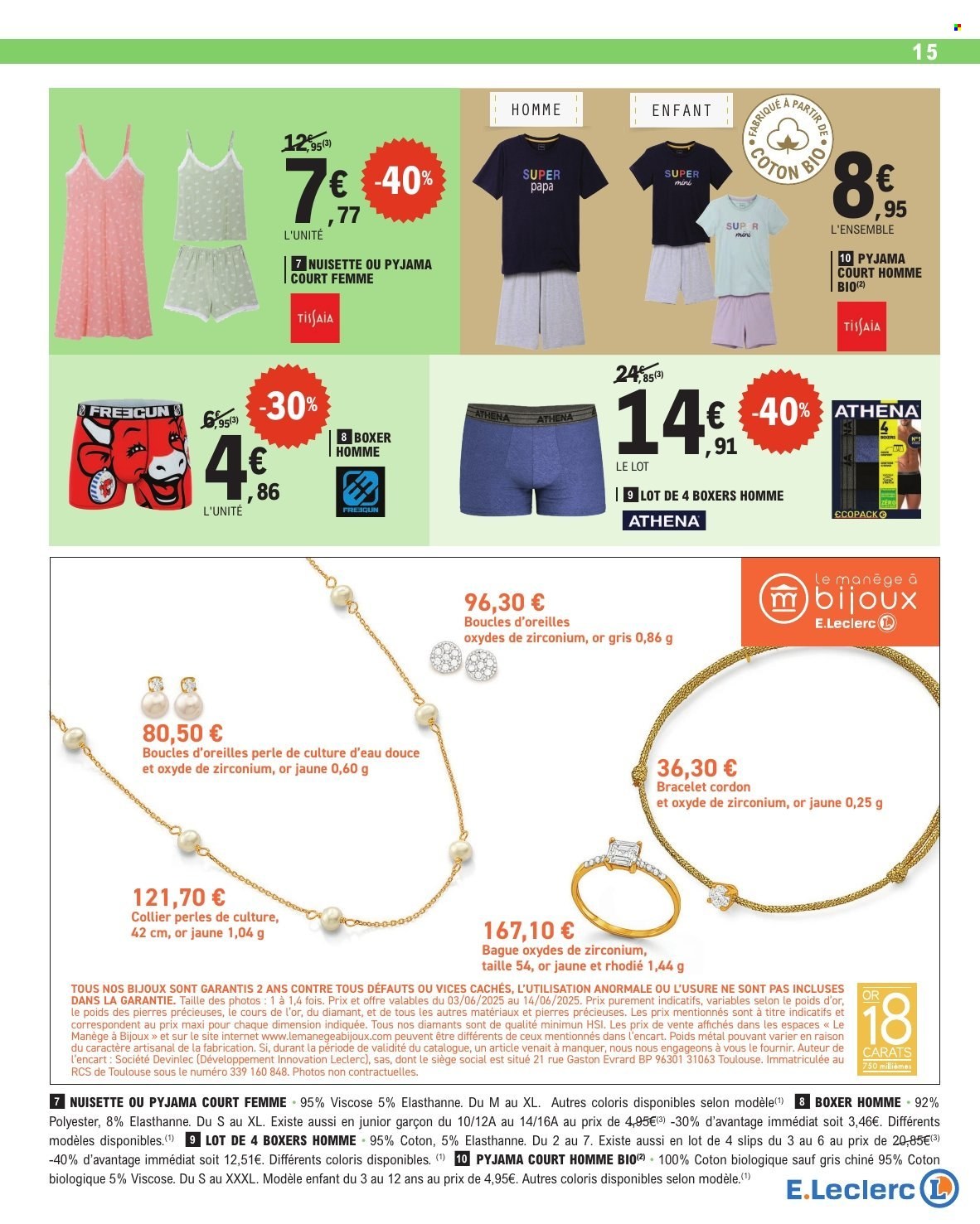 Catalogue E.Leclerc - 03/06/2025 - 14/06/2025. Page 15