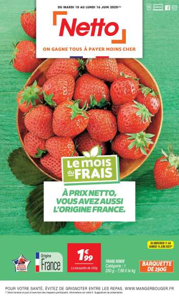 Catalogue Netto - 10/06/2025 - 16/06/2025.