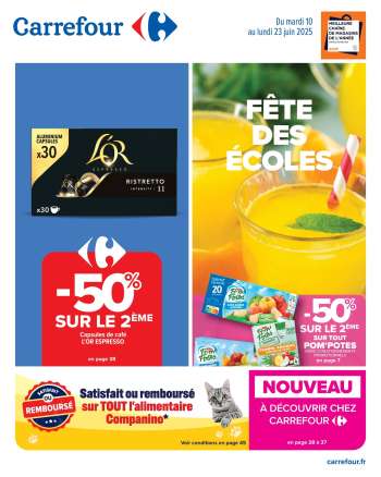 Catalogue Carrefour Hypermarchés - 10/06/2025 - 23/06/2025.