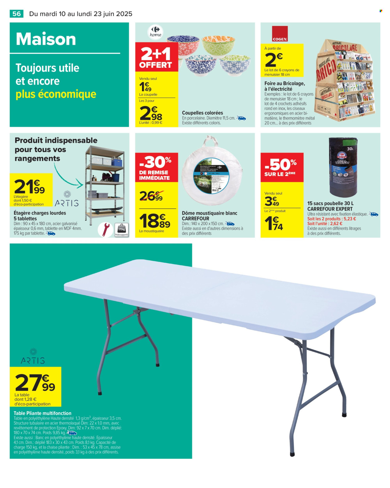 Catalogue Carrefour Hypermarchés - 10/06/2025 - 23/06/2025. Page 58