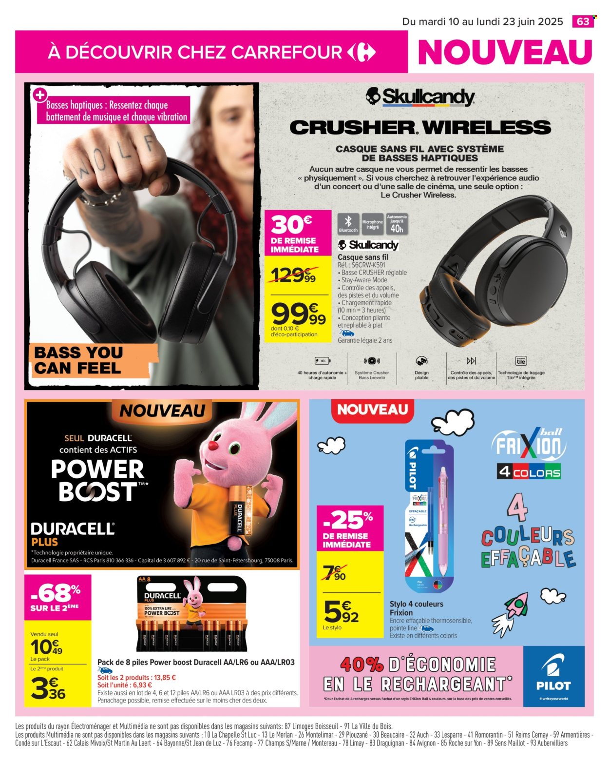 Catalogue Carrefour Hypermarchés - 10/06/2025 - 23/06/2025. Page 65