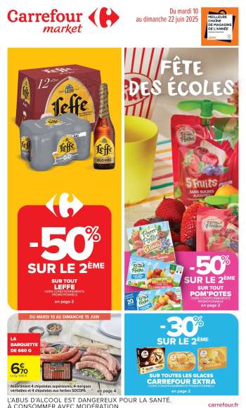 Catalogue Carrefour Market - 10/06/2025 - 22/06/2025.